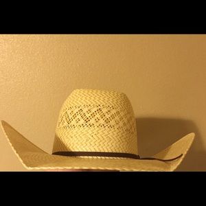 Resistol straw hat. Cowboy hat. Western hat